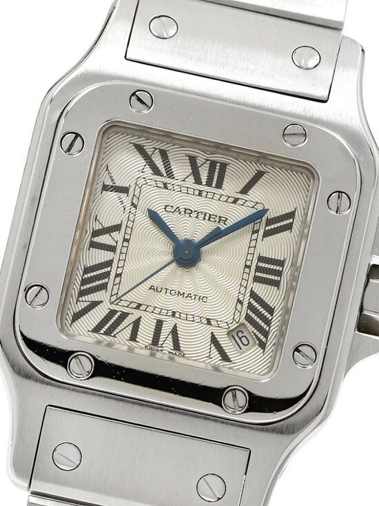 CARTIER Santos Galbee SM W20054D6 Date Automatic Ladies Watch_952423 main image 7